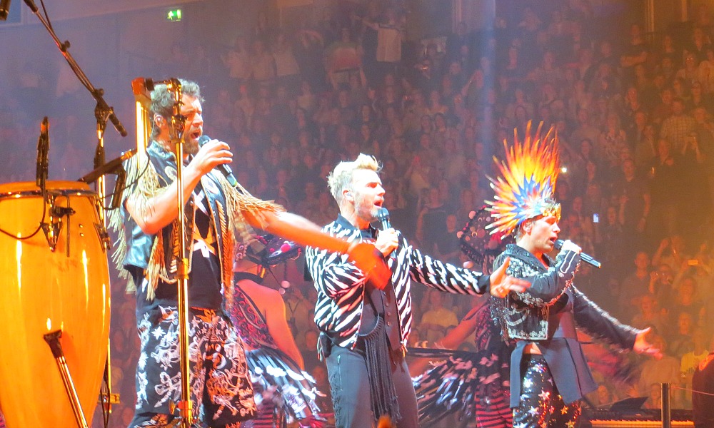 Take That in der Manchester Arena am 20. Mai 2017