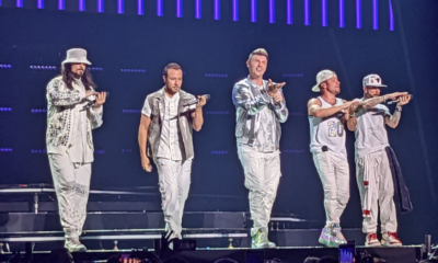 Backstreet Boys in Hannover bei ihrem Konzert im Rahmen der DNA World Tour