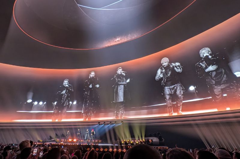 Backstreet Boys im Sphere in Las Vegas