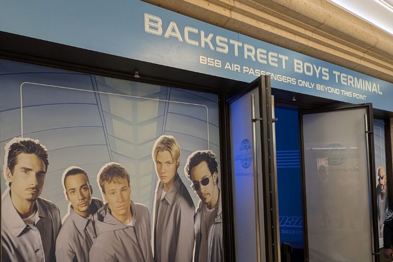 Backstreet Boys Terminal im Venetian Hotel in Las Vegas