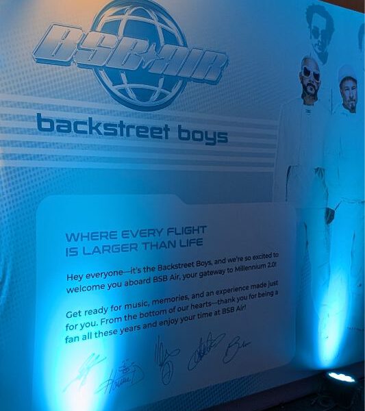 Backstreet Boys Terminal im Venetian Hotel in Las Vegas